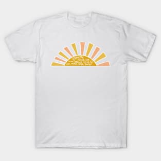 promises by maverick city music boho sun design T-Shirt